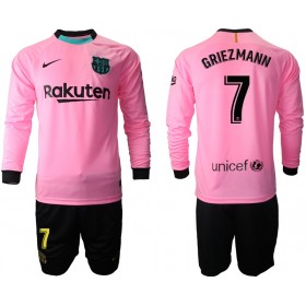 Completo Calcio FC Barcellona Antoine Griezmann 7 Bambino Divisa Terza 2020/2021 ML